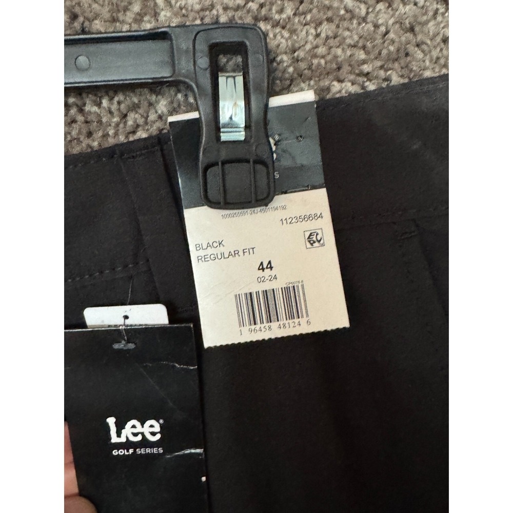 Lee Golf Series‎ Mens Black Regular Fit Performance Shorts 44 8" Inseam - Picture 8 of 11